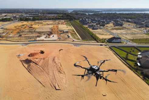 Westfall Station Aerial LiDAR Survey Drone